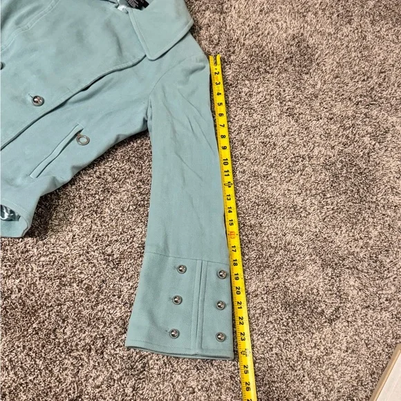 Etcetera Women's Light Blue Double-Breasted Jacket - Picture 7 of 8